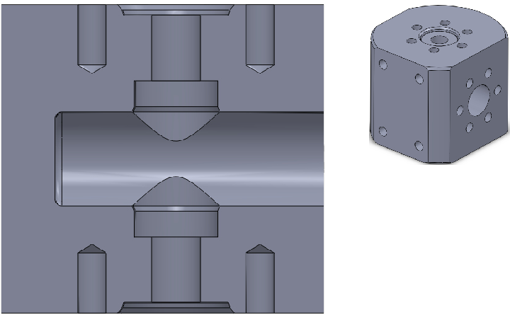 Geometry for FE stress analysis